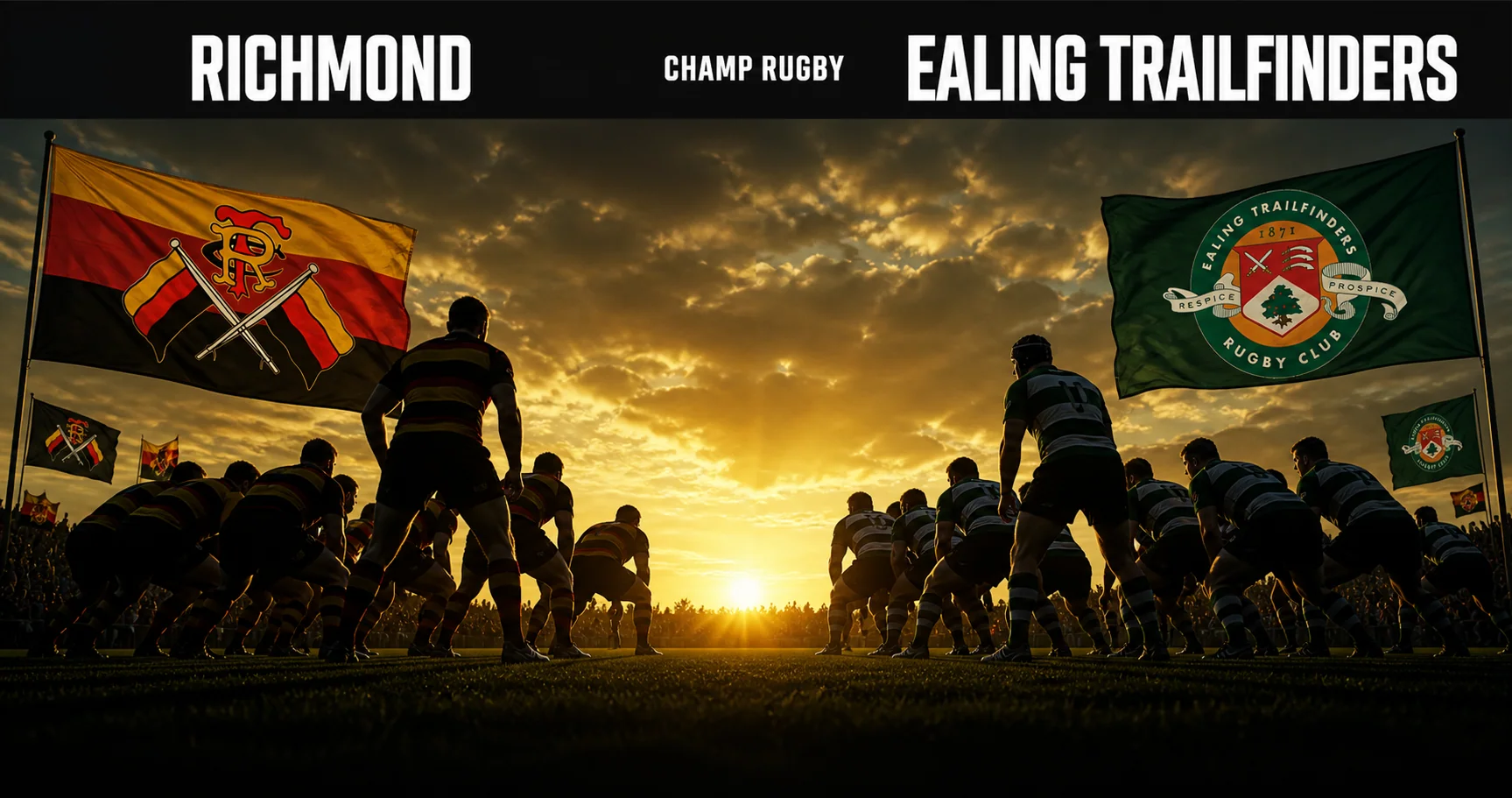 Affiche de la rencontre Richmond contre Ealing Trailfinders
