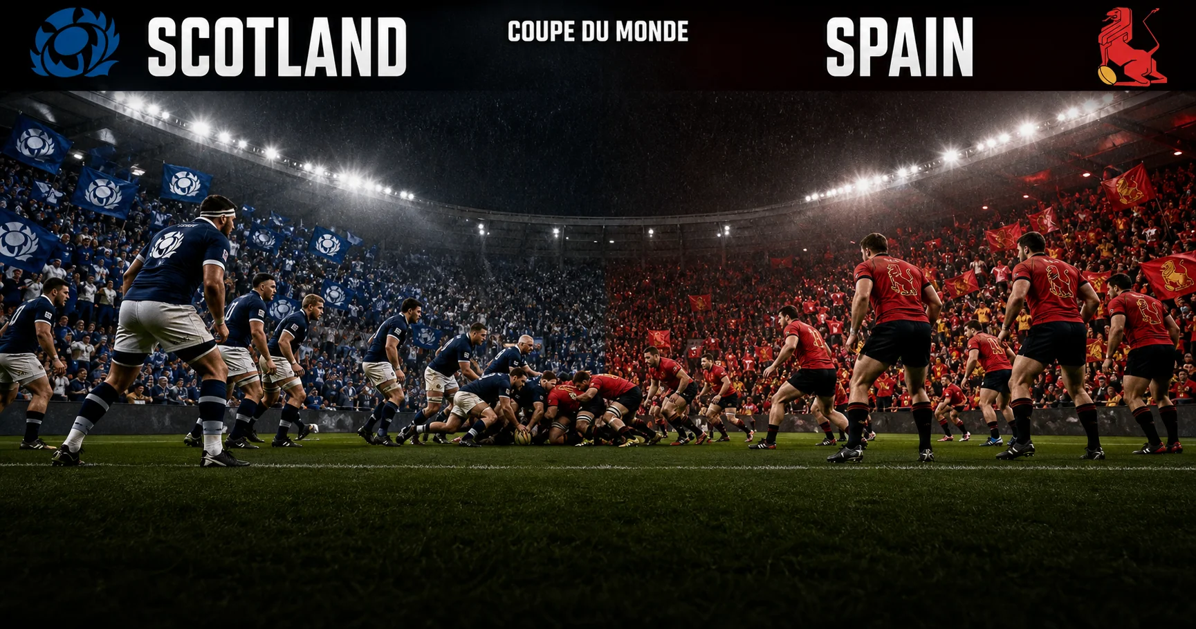 Affiche de la rencontre Écosse contre Espagne