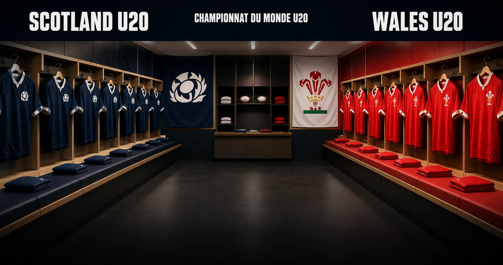 Affiche de la rencontre Écosse U20 contre Pays de Galles U20