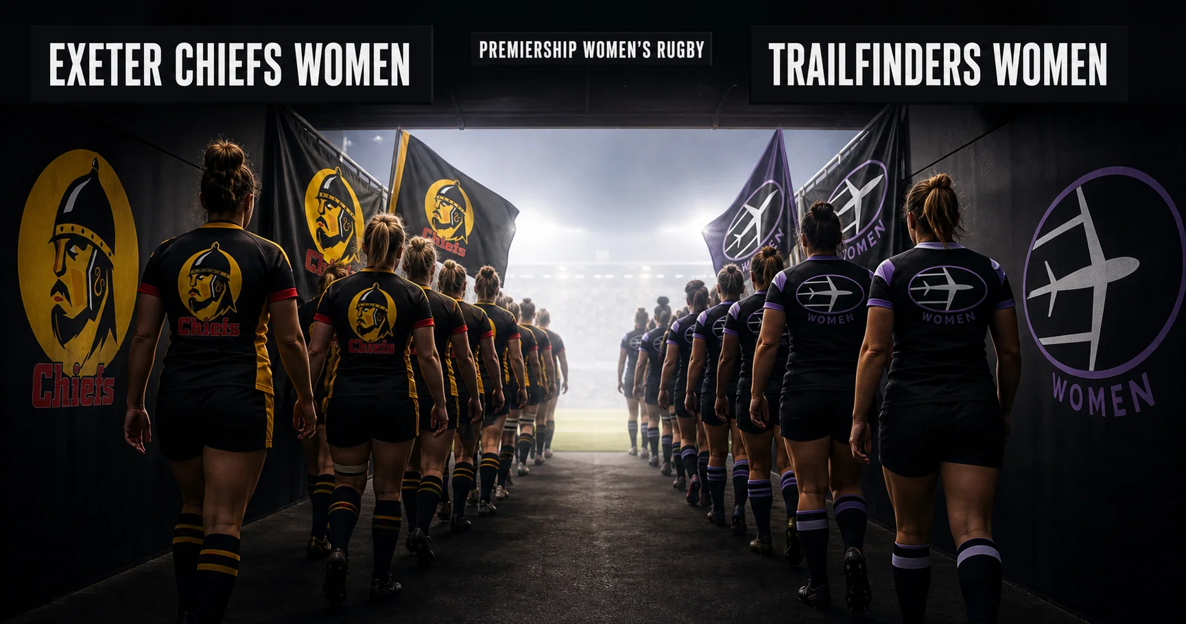Affiche de la rencontre Exeter Chiefs Women contre Trailfinders Women