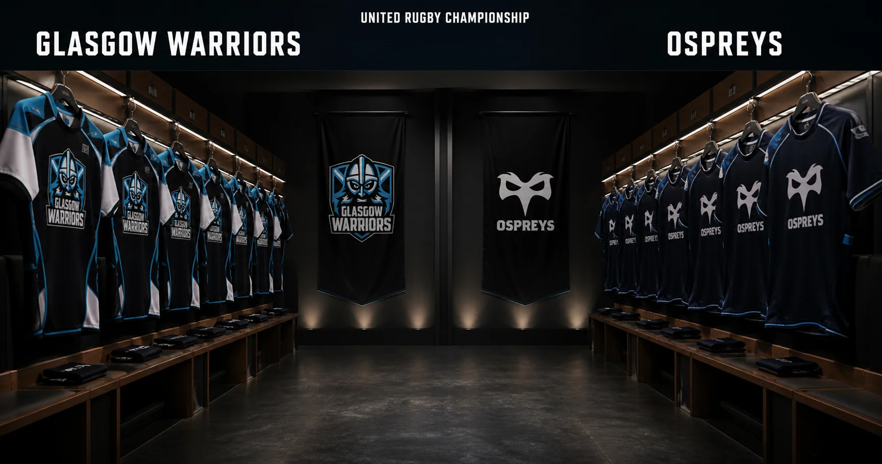 Affiche de la rencontre Glasgow Warriors contre Ospreys