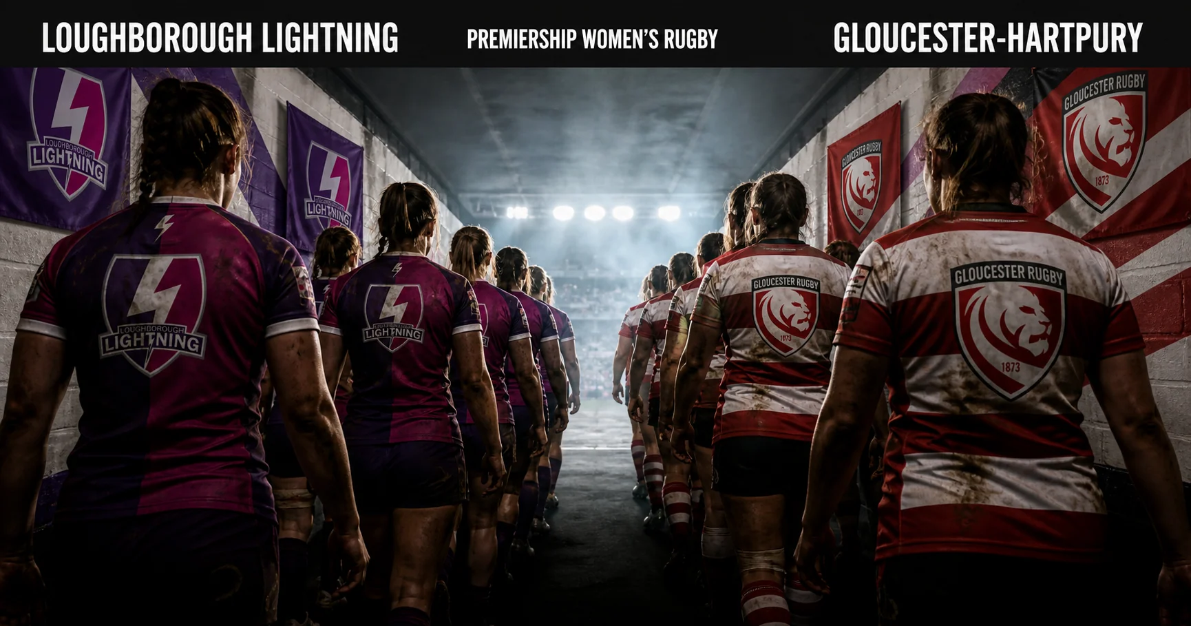 Affiche de la rencontre Loughborough Lightning contre Gloucester-Hartpury