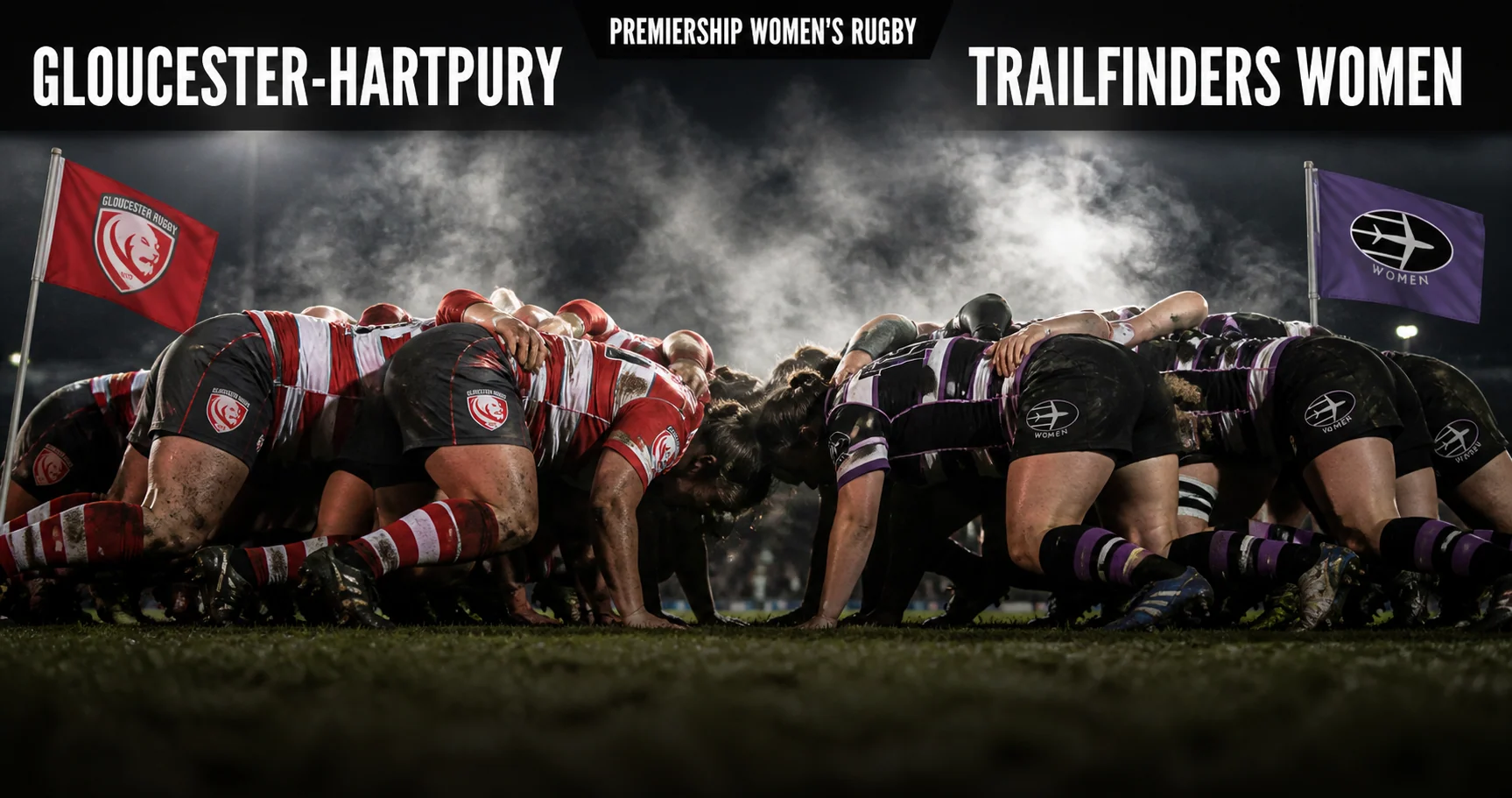 Affiche de la rencontre Gloucester-Hartpury contre Trailfinders Women