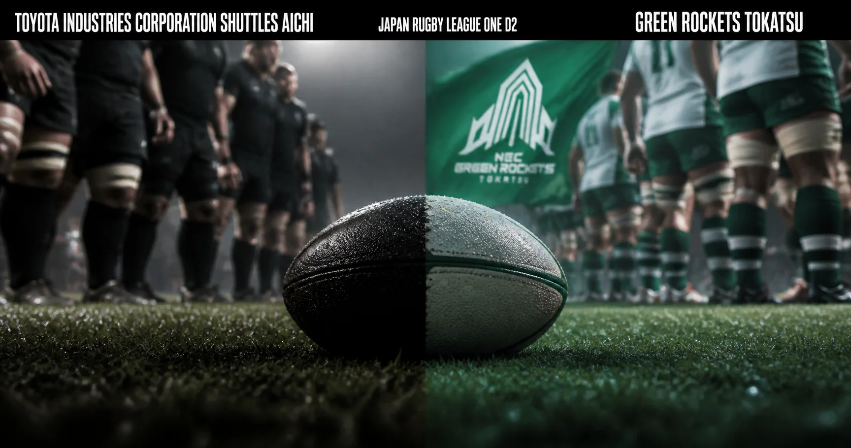 Affiche de la rencontre Toyota Industries Corporation Shuttles Aichi contre GREEN ROCKETS TOKATSU