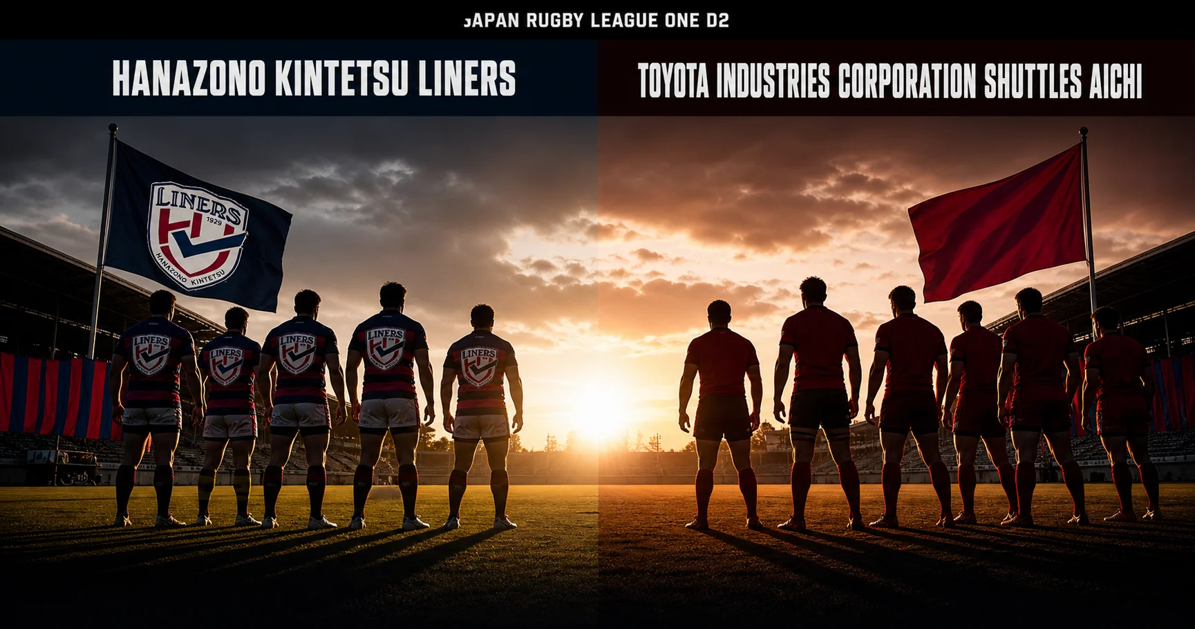Affiche de la rencontre HANAZONO KINTETSU LINERS contre Toyota Industries Corporation Shuttles Aichi