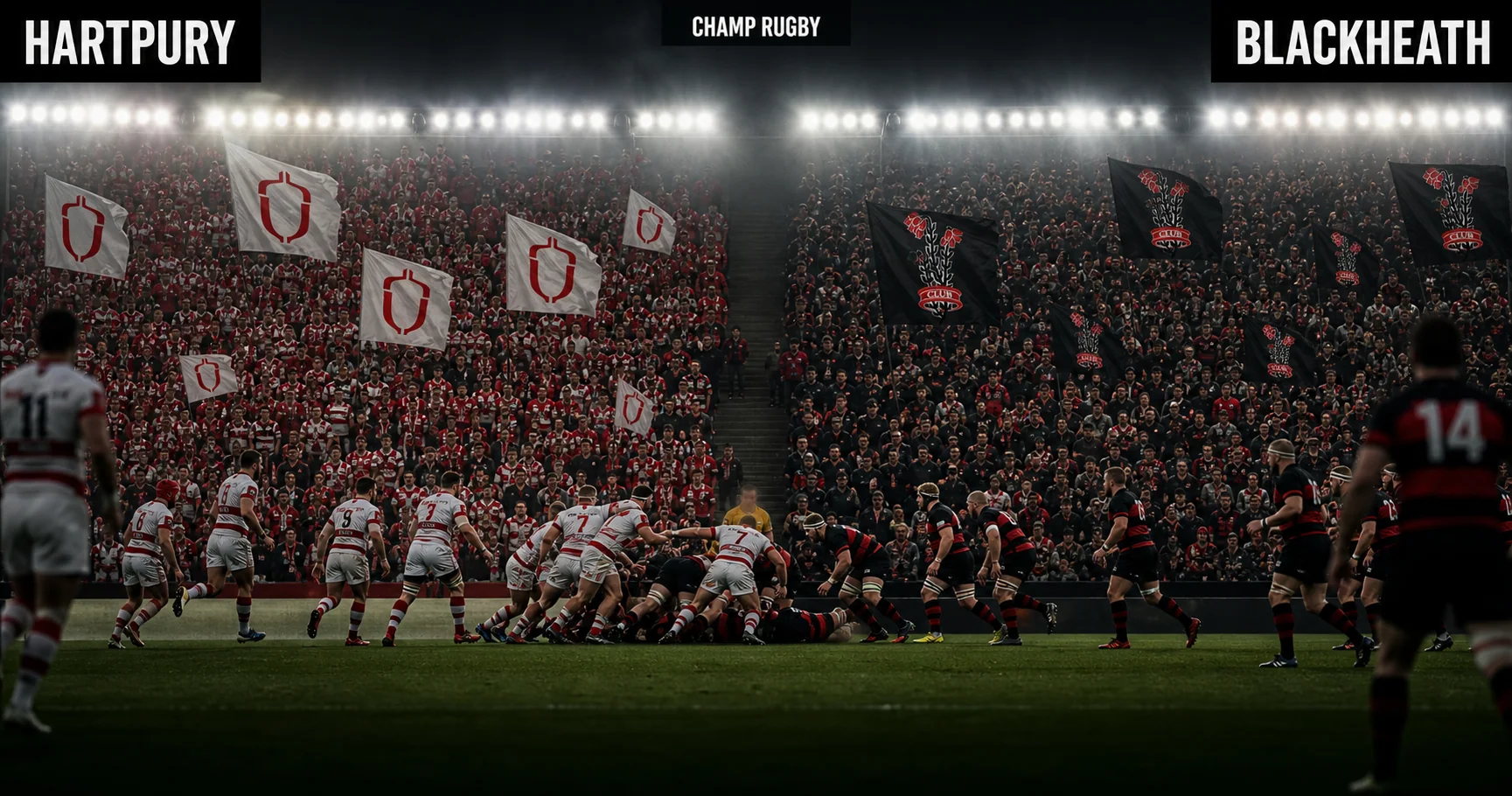 Affiche de la rencontre Hartpury contre Blackheath