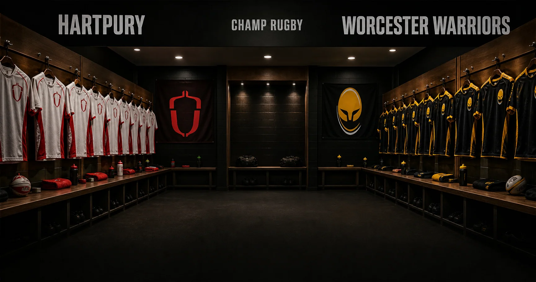 Affiche de la rencontre Hartpury contre Worcester Warriors