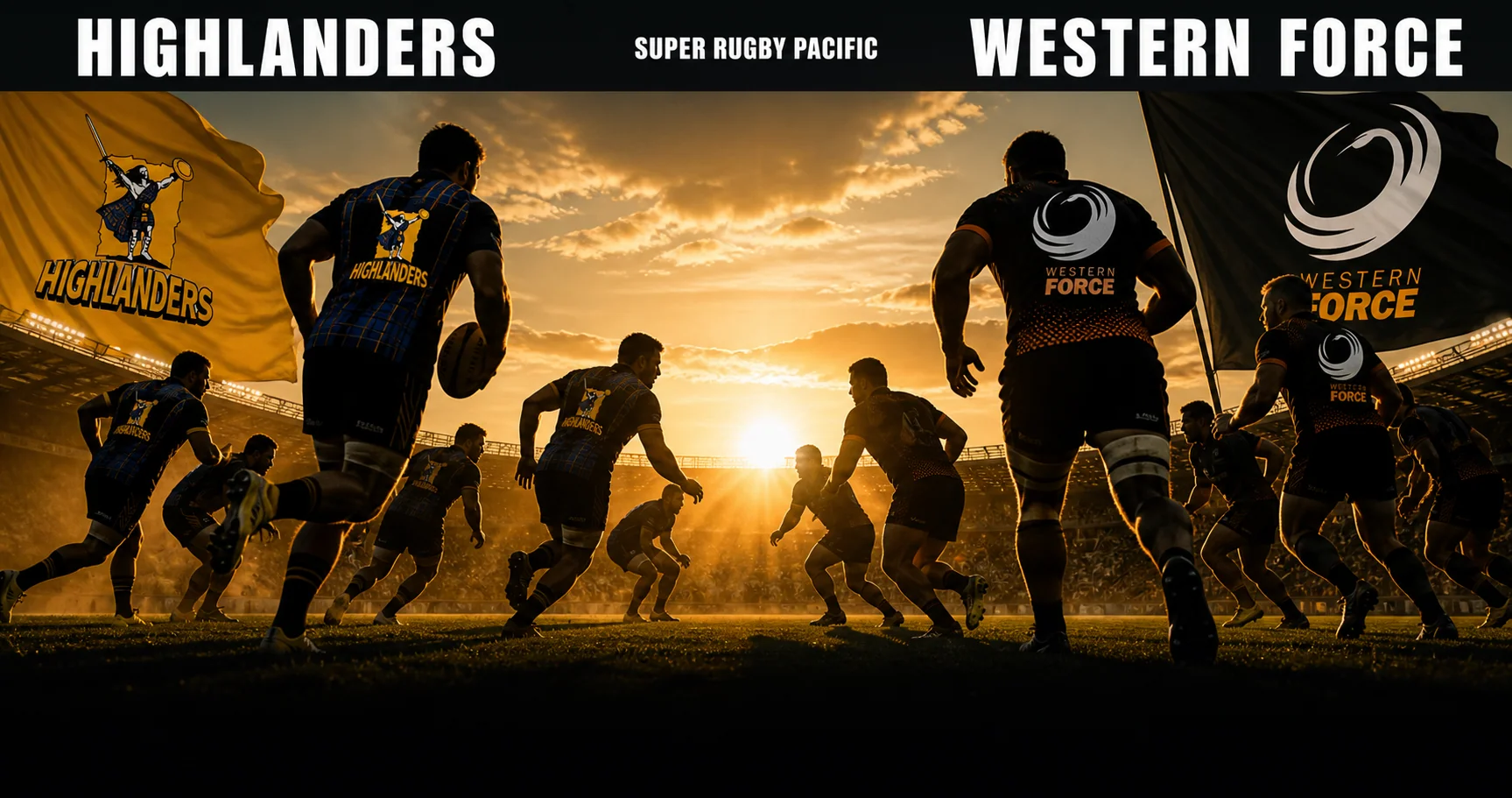 Affiche de la rencontre Highlanders contre Western Force