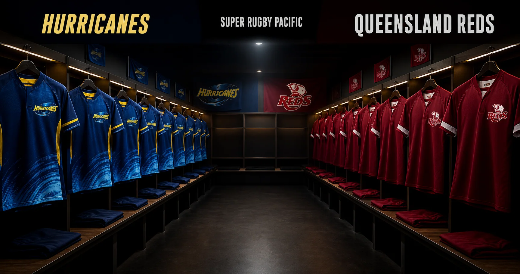 Affiche de la rencontre Hurricanes contre Queensland Reds