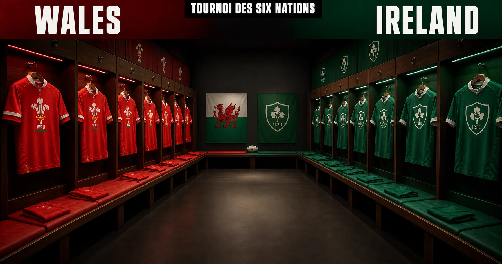 Affiche de la rencontre Pays de Galles contre Irlande