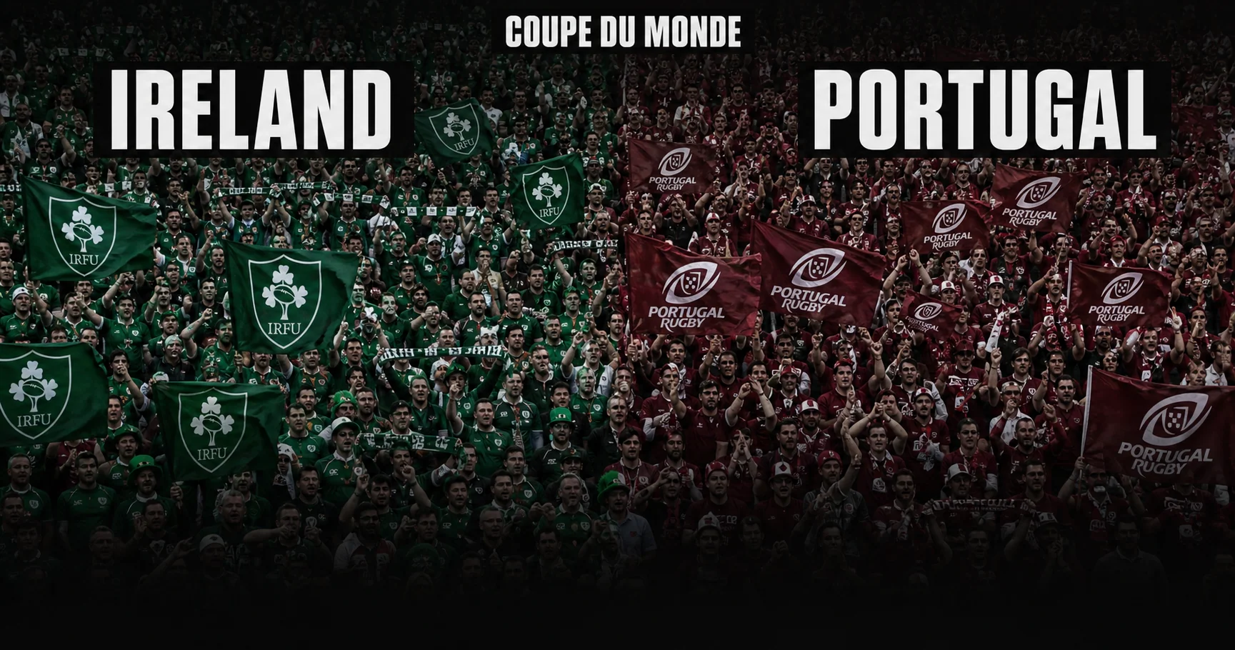 Affiche de la rencontre Irlande contre Portugal
