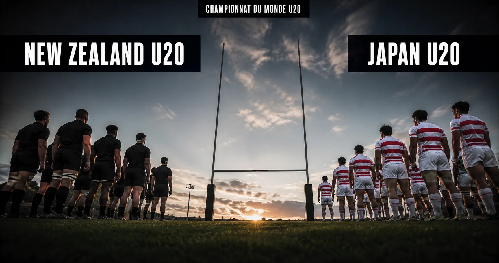 Affiche de la rencontre Nouvelle-Zélande U20 contre Japon U20