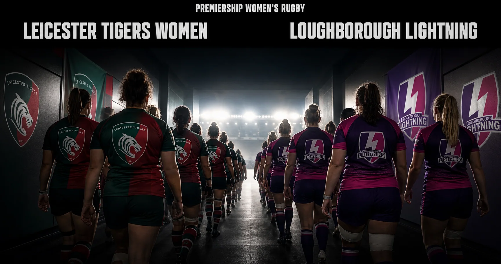 Affiche de la rencontre Leicester Tigers Women contre Loughborough Lightning