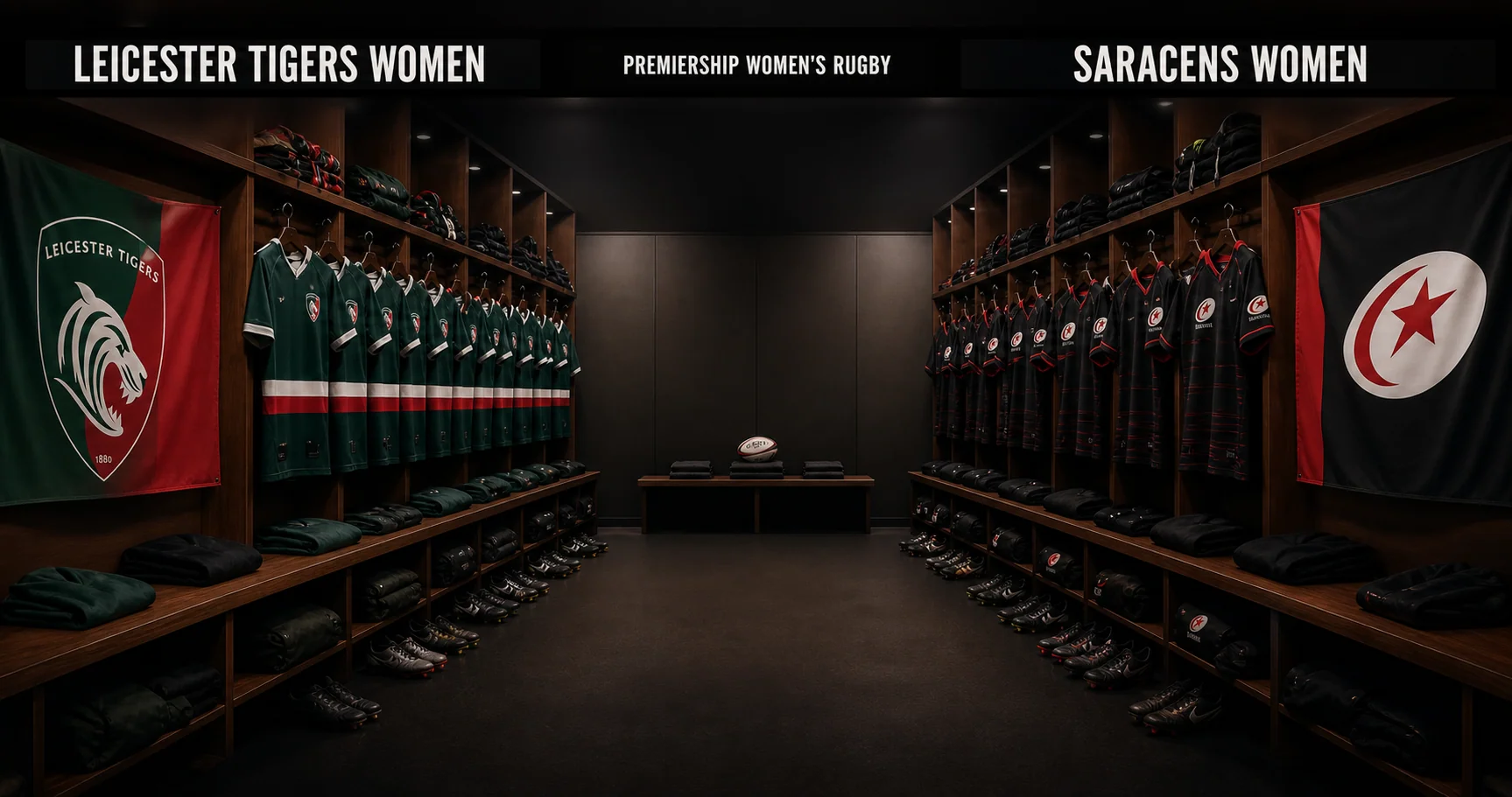 Affiche de la rencontre Leicester Tigers Women contre Saracens Women