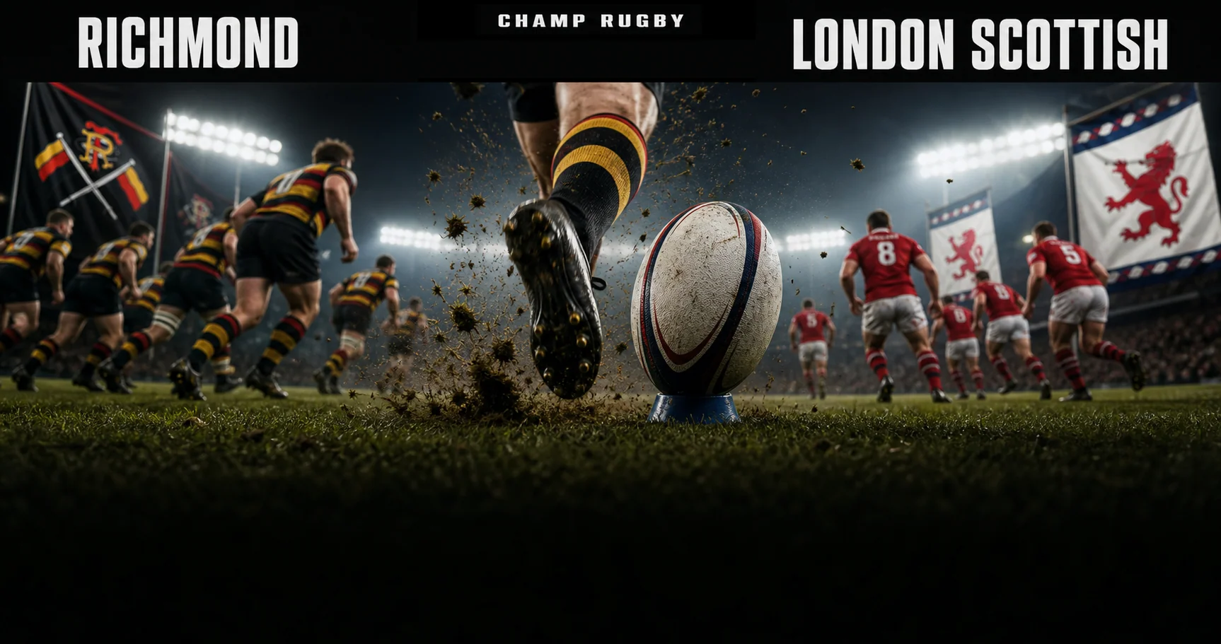 Affiche de la rencontre Richmond contre London Scottish