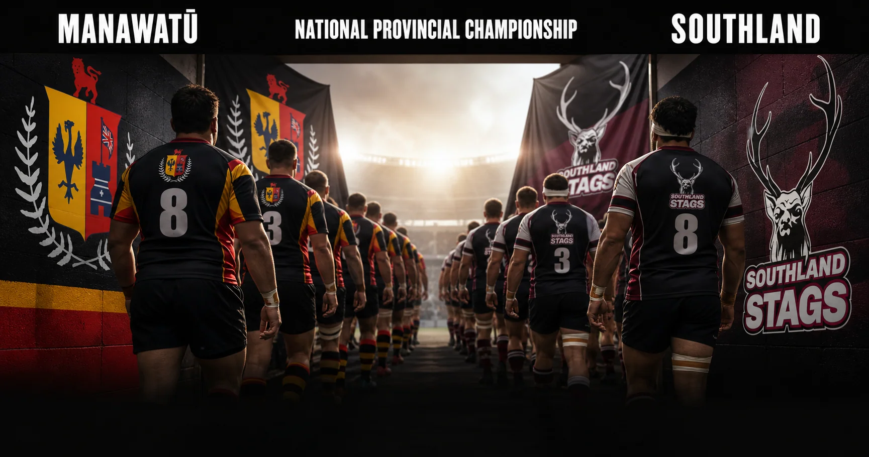 Affiche de la rencontre Manawatū contre Southland