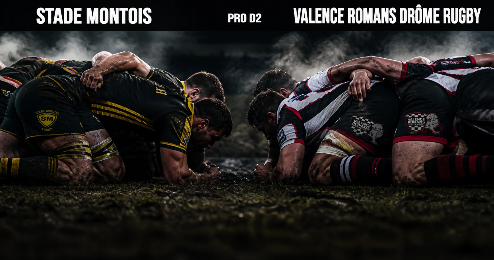 Affiche de la rencontre Stade Montois contre Valence Romans Drôme Rugby