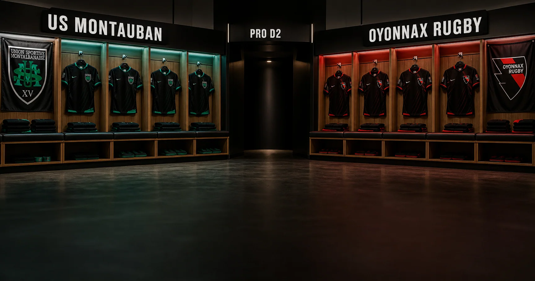 Affiche de la rencontre US Montauban contre Oyonnax Rugby