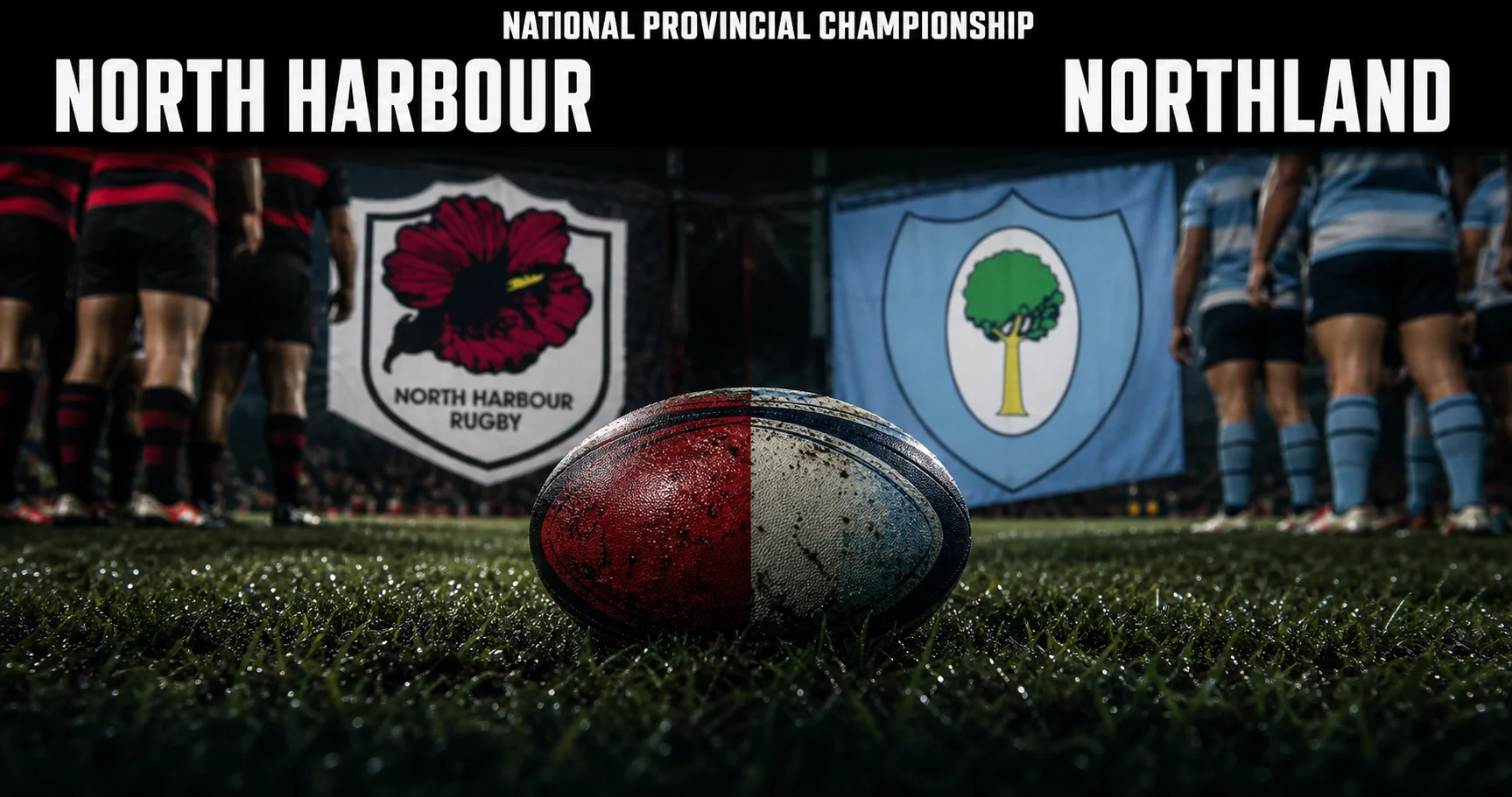Affiche de la rencontre North Harbour contre Northland