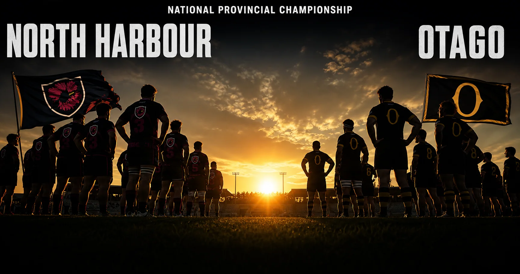 Affiche de la rencontre North Harbour contre Otago