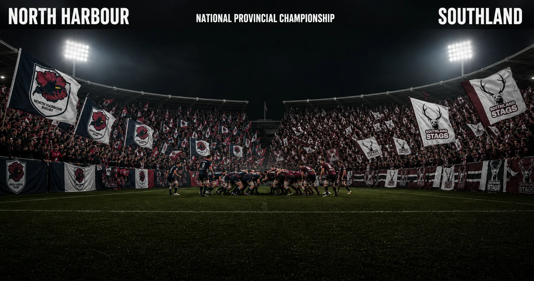 Affiche de la rencontre North Harbour contre Southland