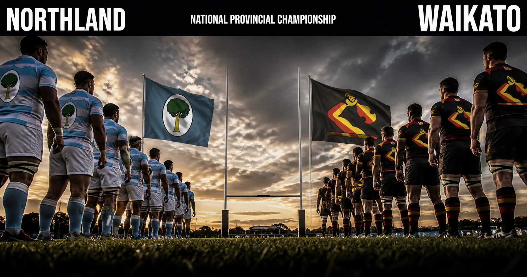 Affiche de la rencontre Northland contre Waikato