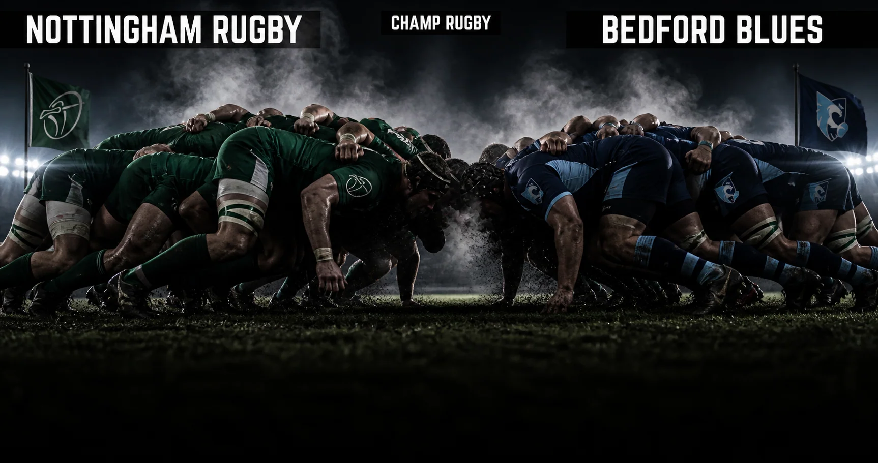 Affiche de la rencontre Nottingham Rugby contre Bedford Blues