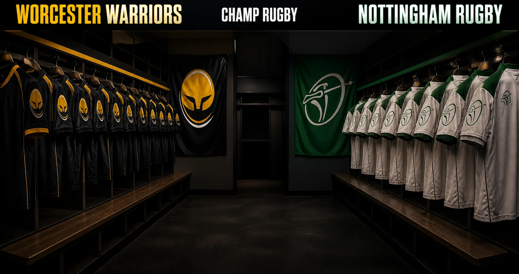 Affiche de la rencontre Worcester Warriors contre Nottingham Rugby