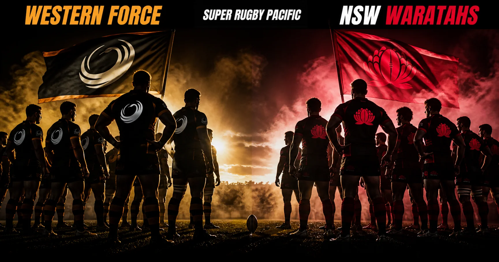Affiche de la rencontre Western Force contre NSW Waratahs