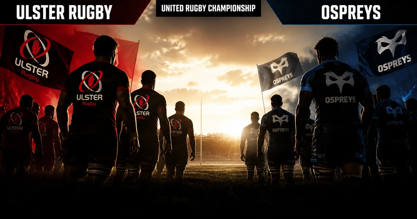 Affiche de la rencontre Ulster Rugby contre Ospreys
