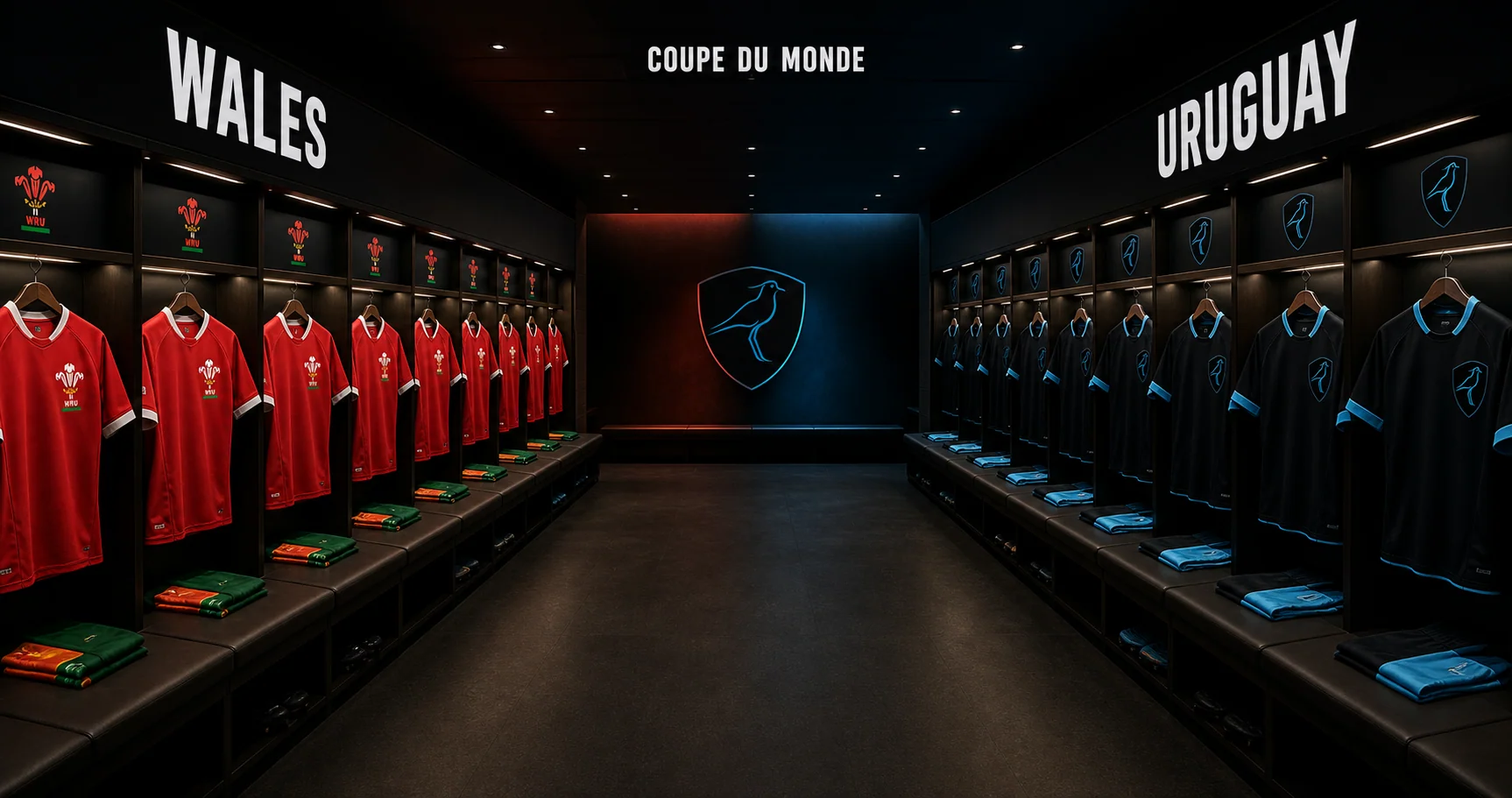 Affiche de la rencontre Pays de Galles contre Uruguay