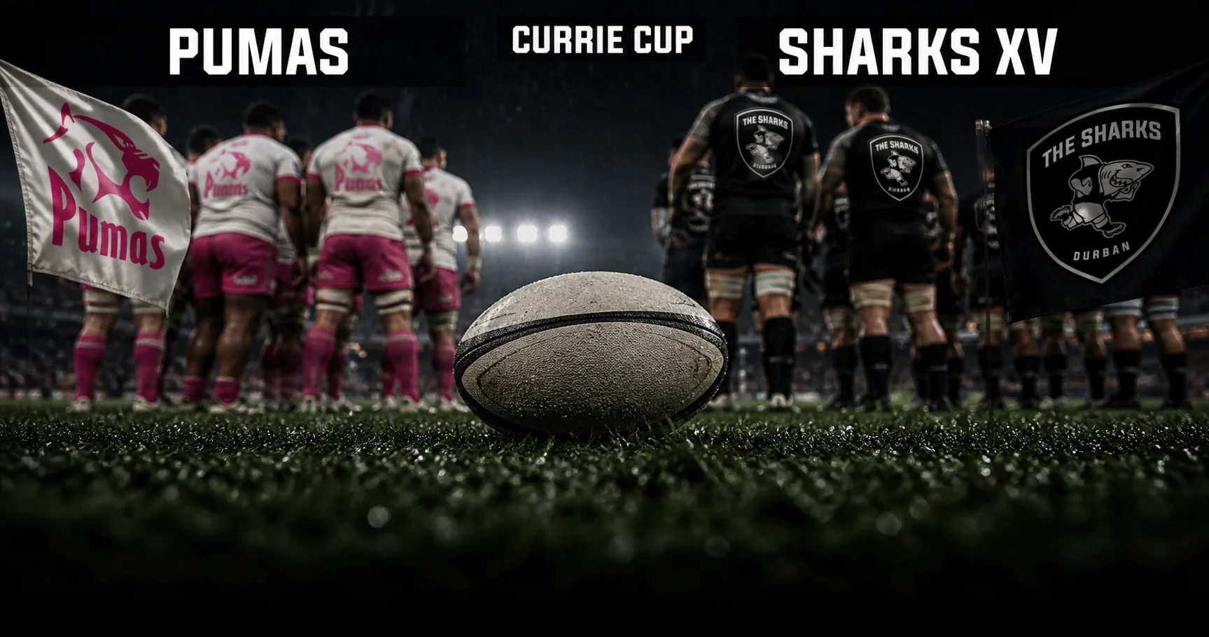 Affiche de la rencontre Pumas contre Sharks XV