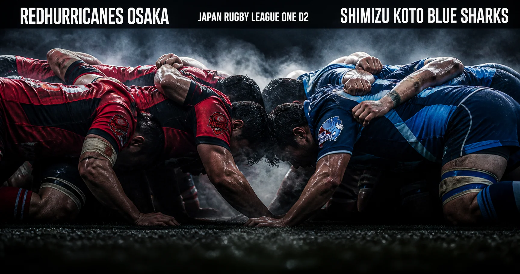 Affiche de la rencontre RedHurricanes Osaka contre SHIMIZU KOTO BLUE SHARKS