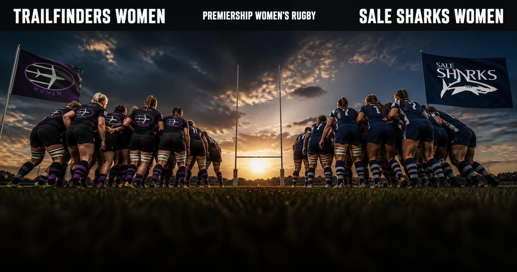 Affiche de la rencontre Trailfinders Women contre Sale Sharks Women