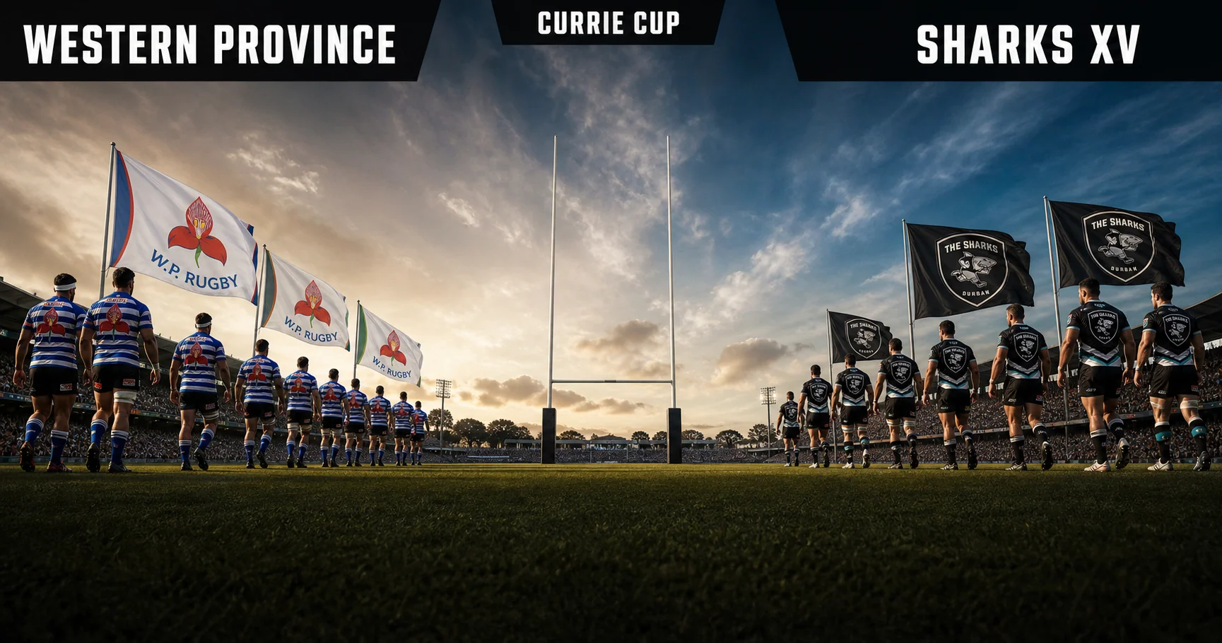 Affiche de la rencontre Western Province contre Sharks XV