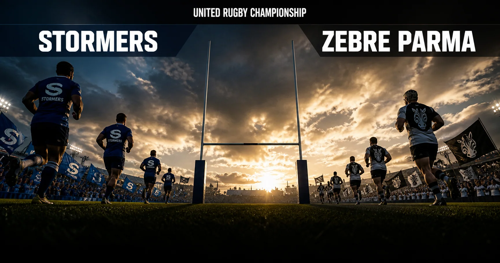 Affiche de la rencontre Stormers contre Zebre Parma