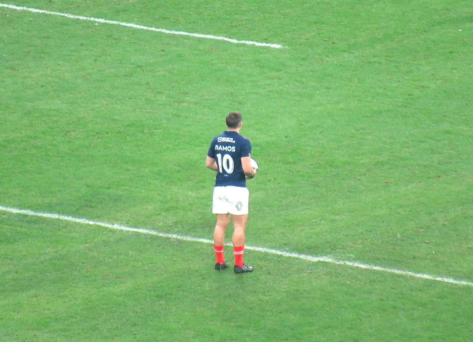 Thomas Ramos lors de France-Argentine, le 22 novembre 2024.