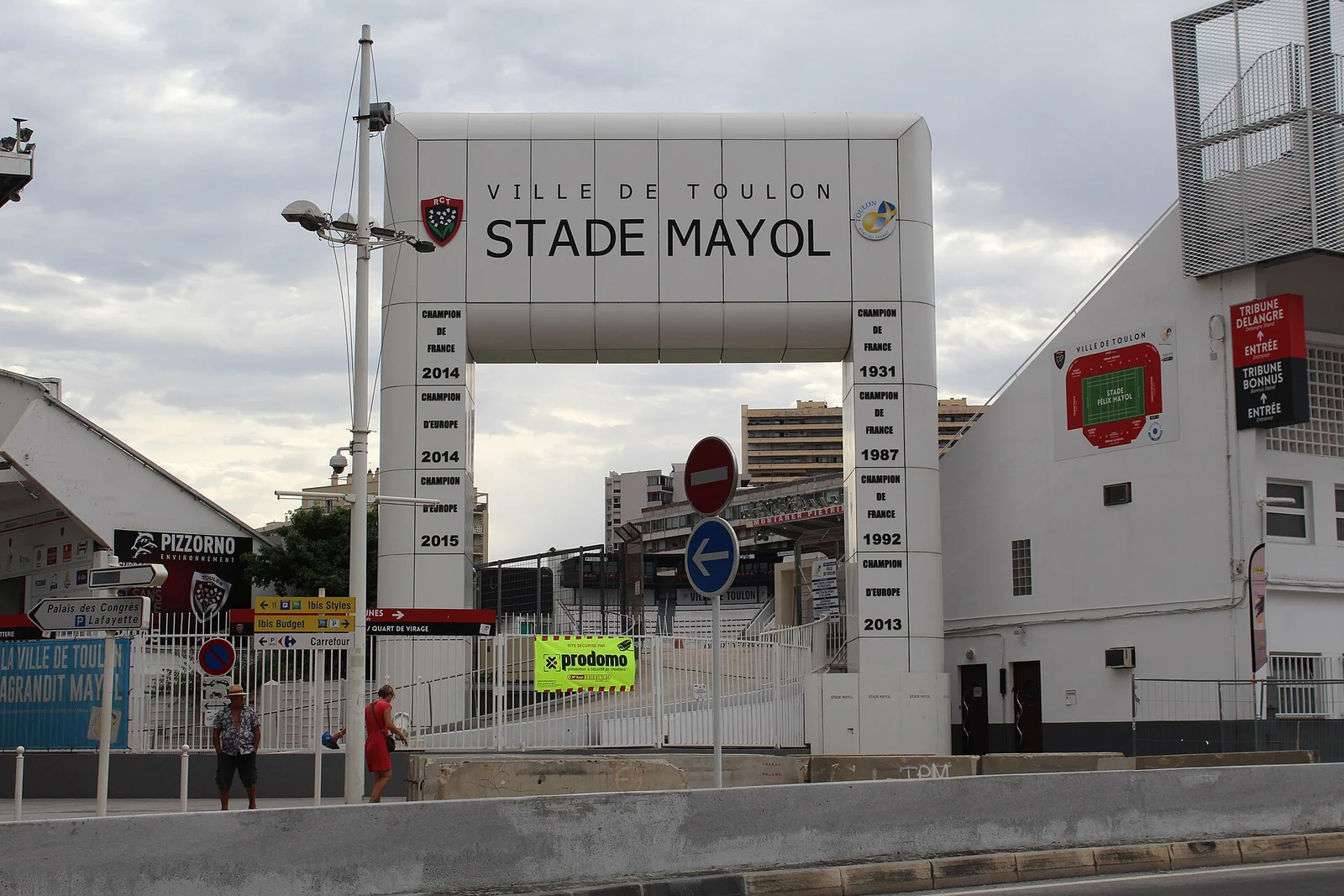 Le stade Mayol, à Toulon, photographié le 9 juillet 2017.