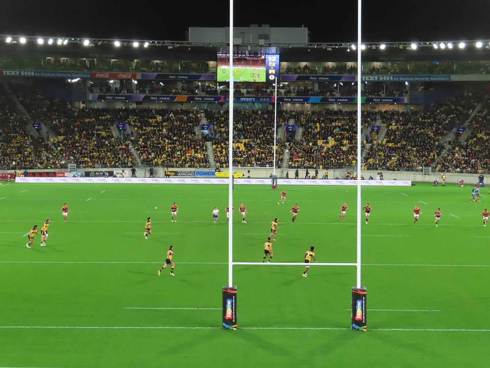 Photo prise lors de la finale du Super Rugby Pacific, le 20 juin 2026 à Wellington.